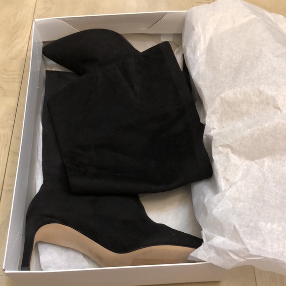 BCBGeneration Womens Marlow WC Black Knee-High Boots 9 (Wide Calf) - Picture 11 of 12